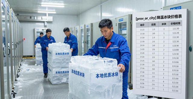东莞降温冰块多少钱一吨？本地制冰厂报价来了