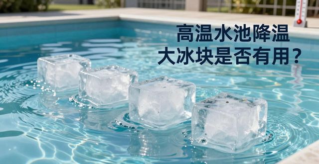东莞高温水池降温大冰块，到底管不管用？